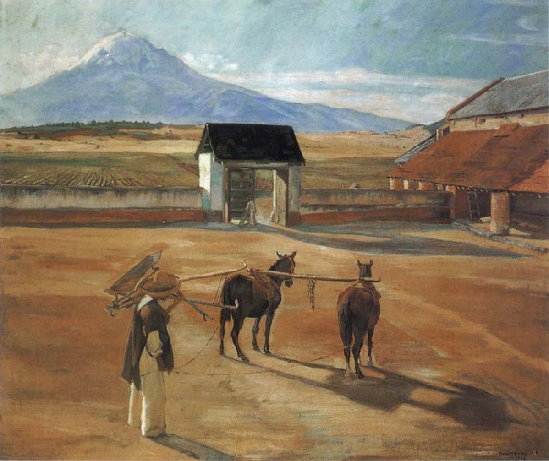 Diego Rivera Threshing Floor